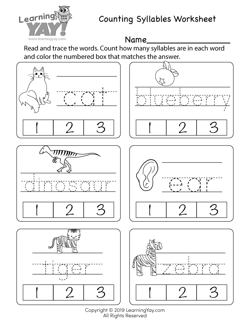 1St Grade English Worksheets Printable