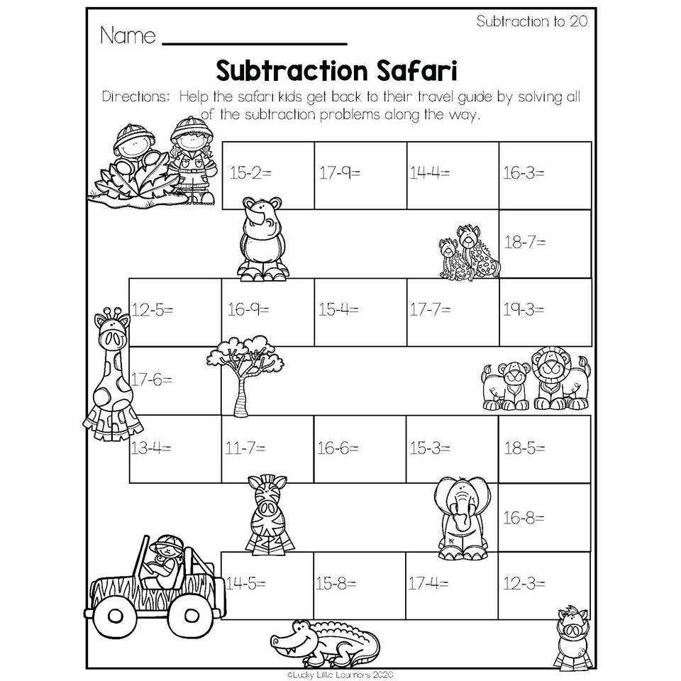 2Nd Grade Fun Math Worksheets Printable