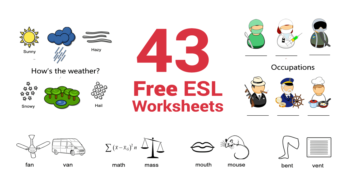 Esl Adult Free Printable Worksheets