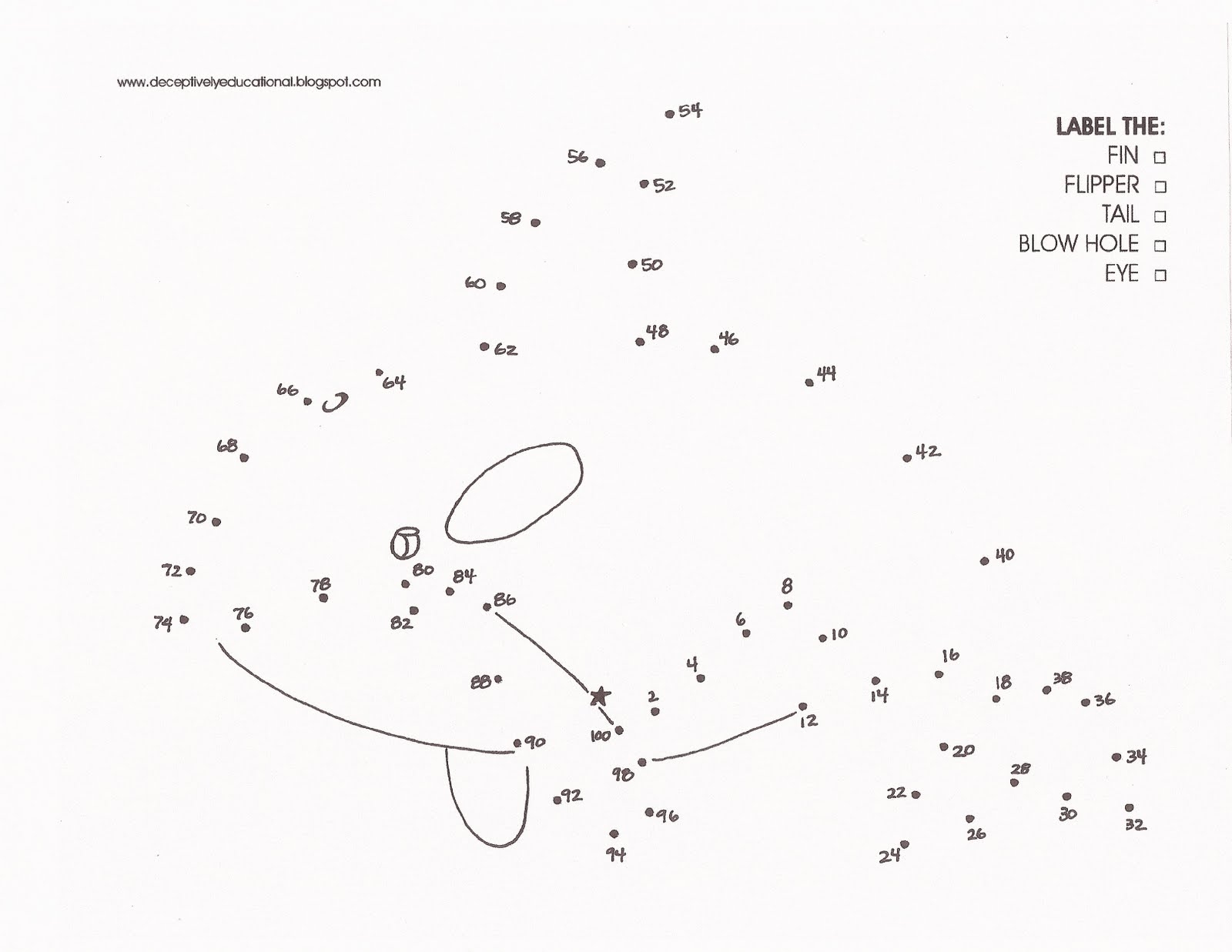 Dot To Dot Printable Worksheets 3Rd Grade