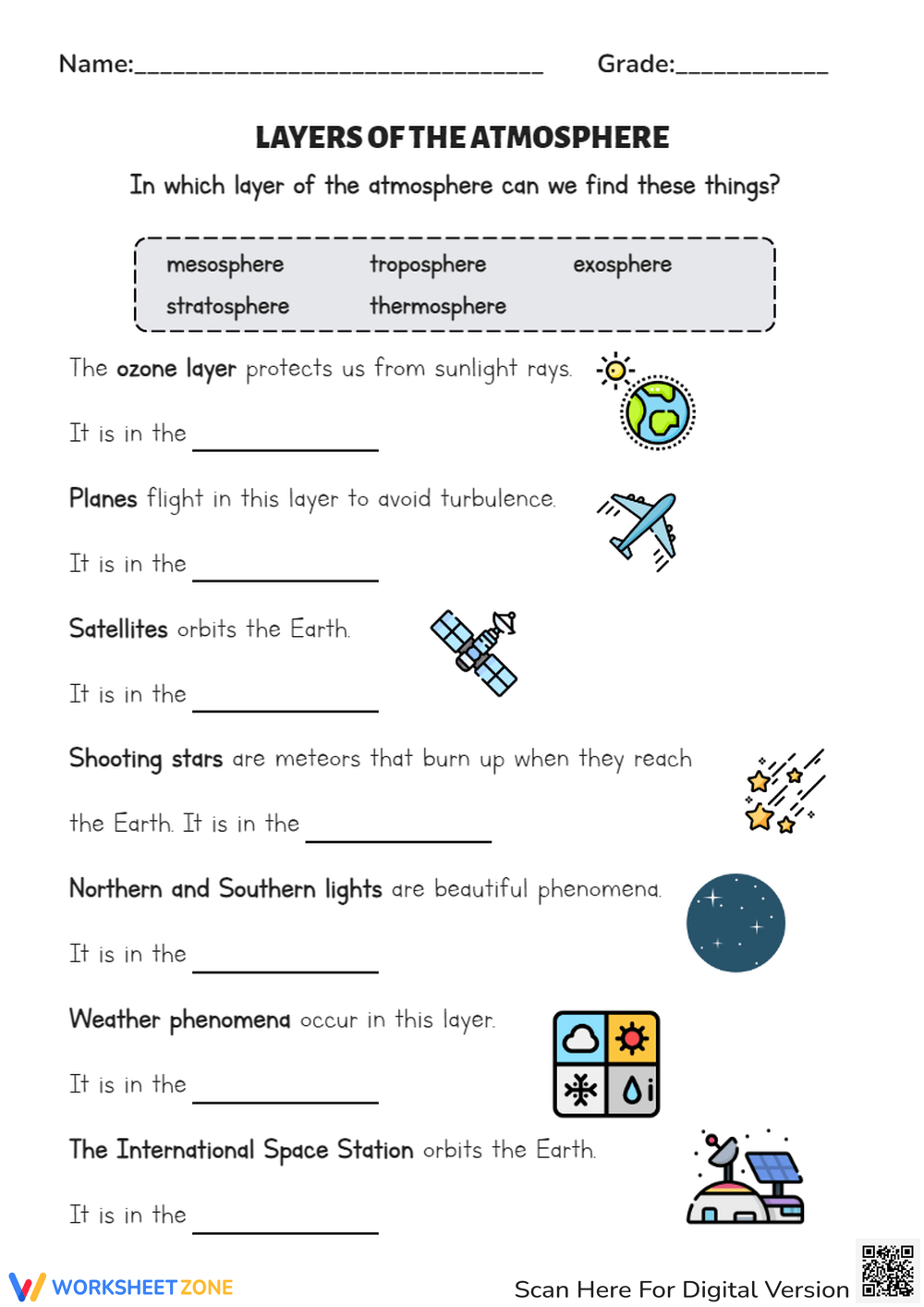 8Th Grade Science Worksheets Printable