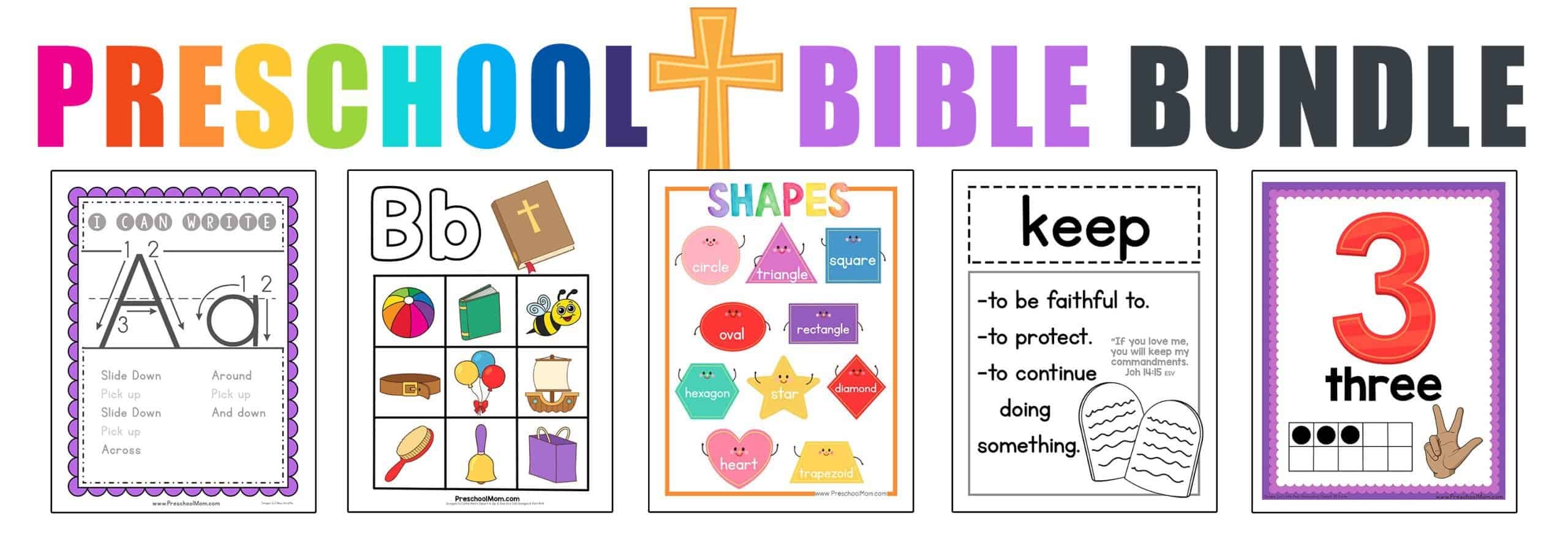 Bible Worksheets For Toddlers Free Printable