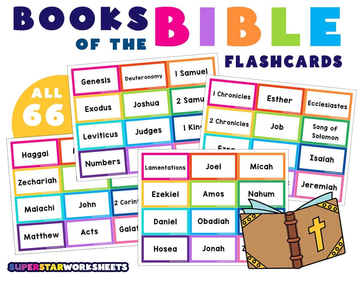 Books Of The Bible Free Printable Worksheets