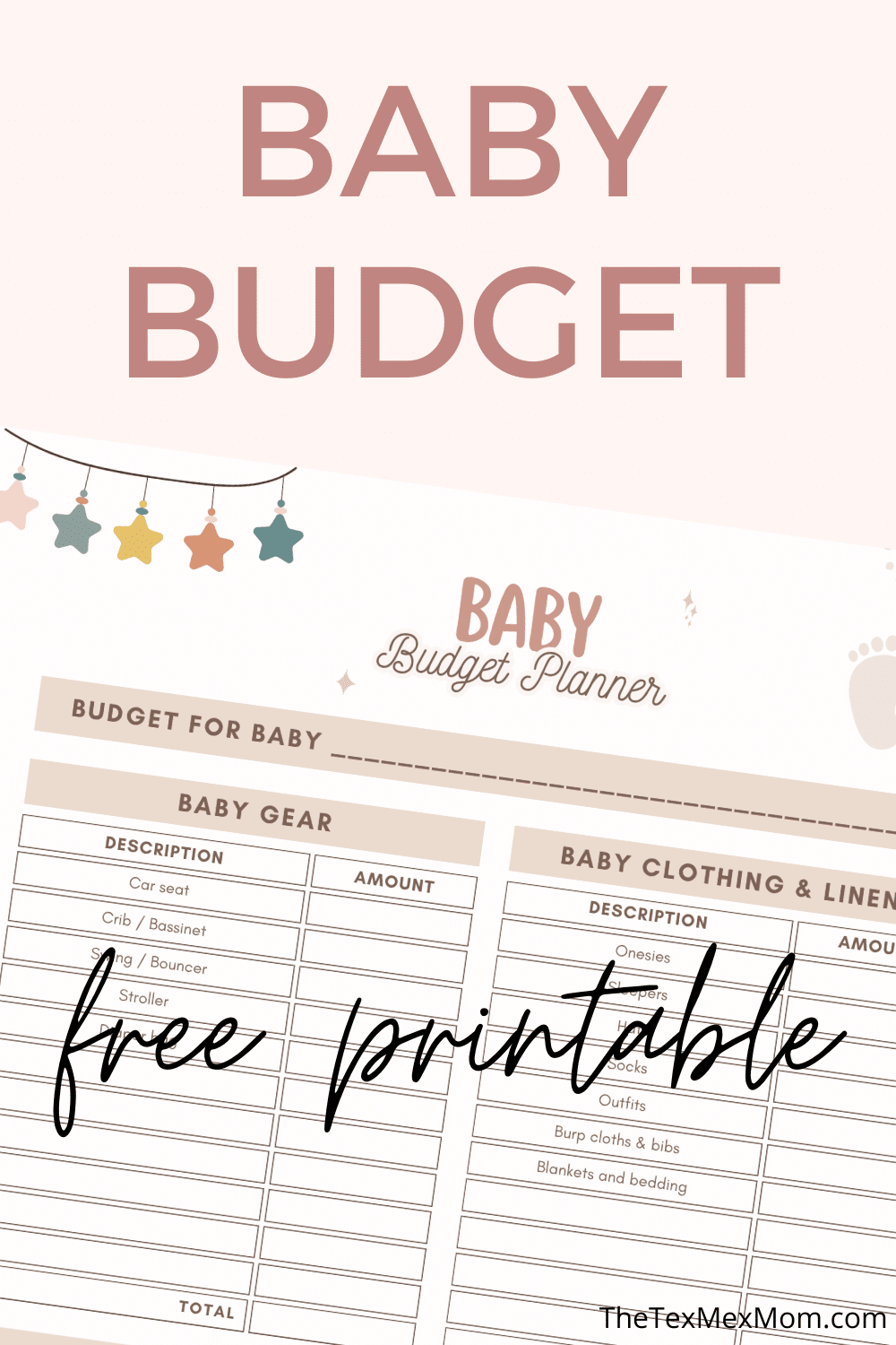 Budgets For Babies Free Budget Worksheets Printable