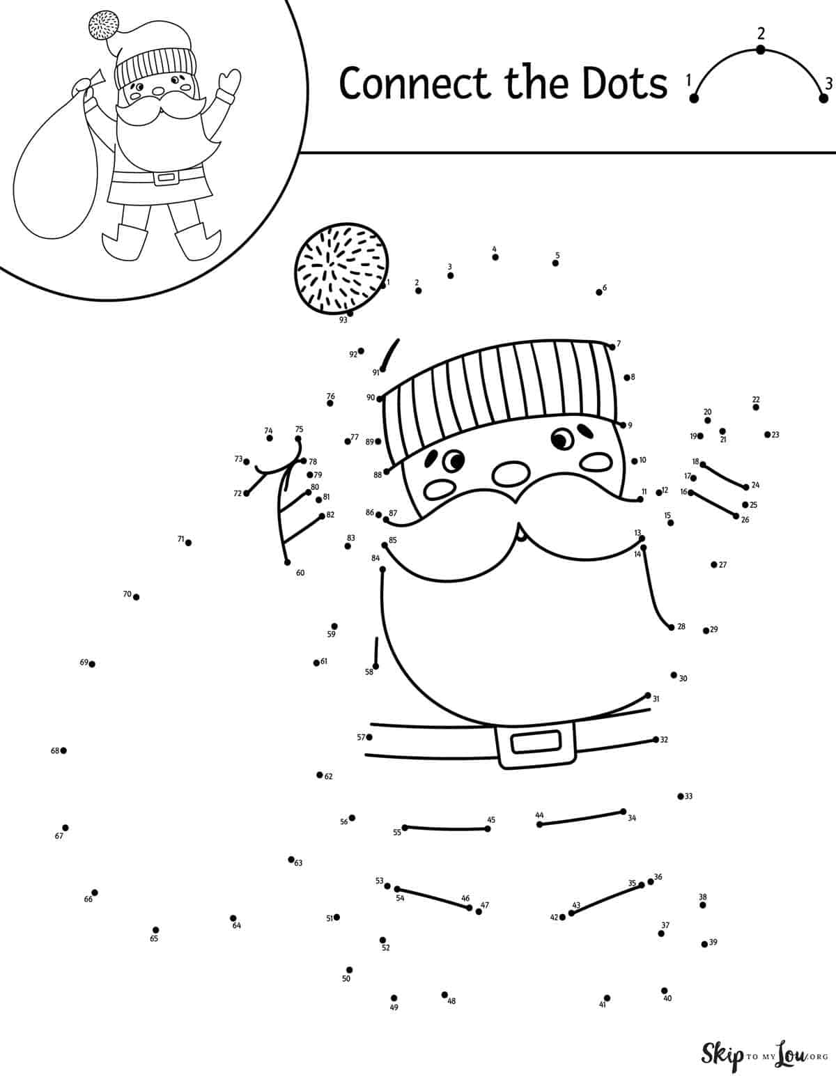 Christmas Printable Worksheets With Pictures