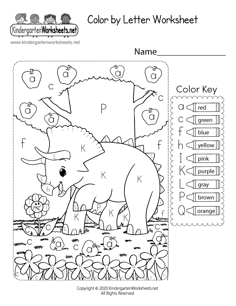 Art Worksheets Printable Fo Kindergartenrs
