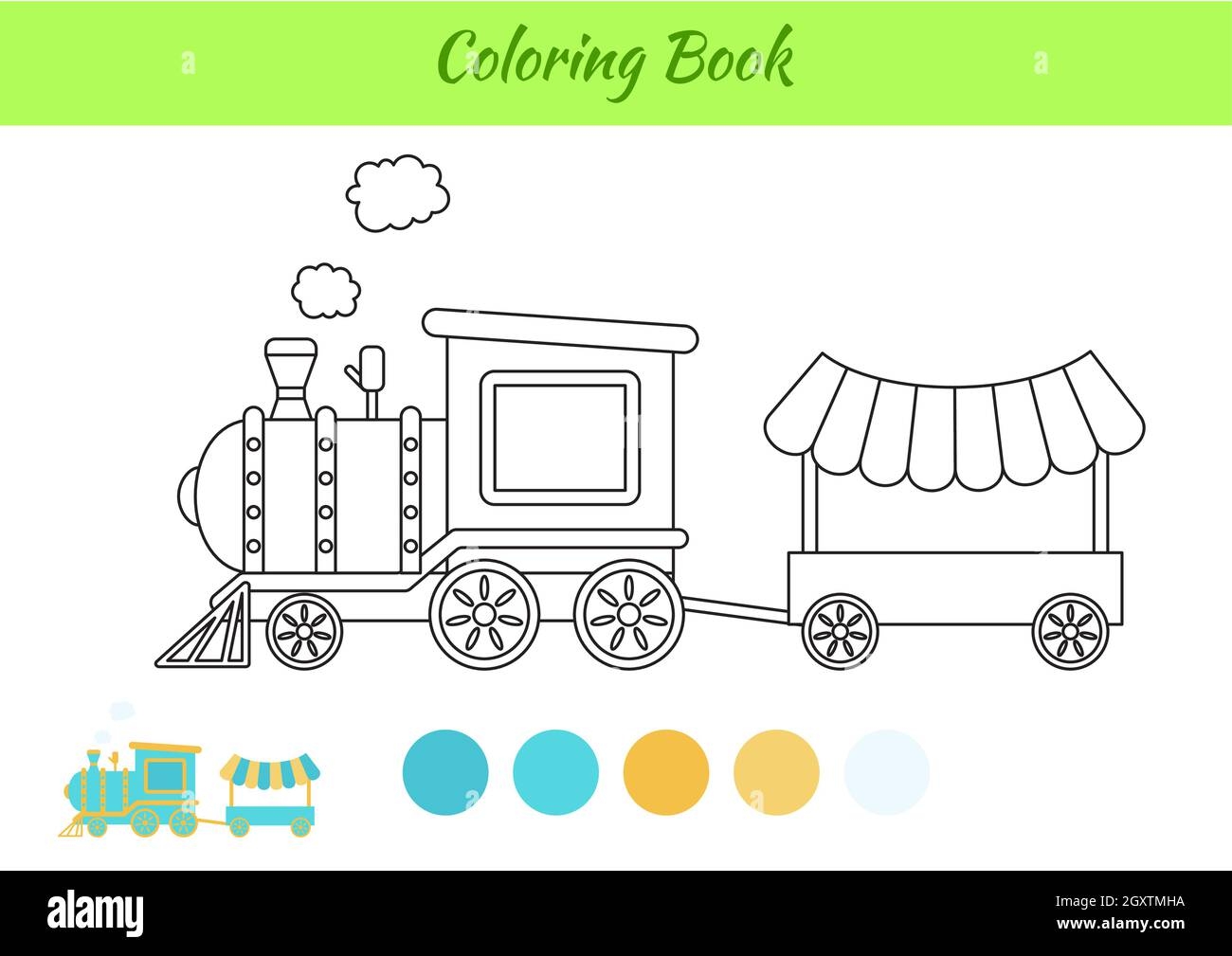 Easy Printable Worksheets With Trains