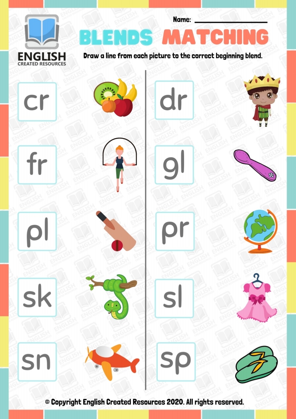Consonant Clusters Worksheets Printable Pictures And Clusters