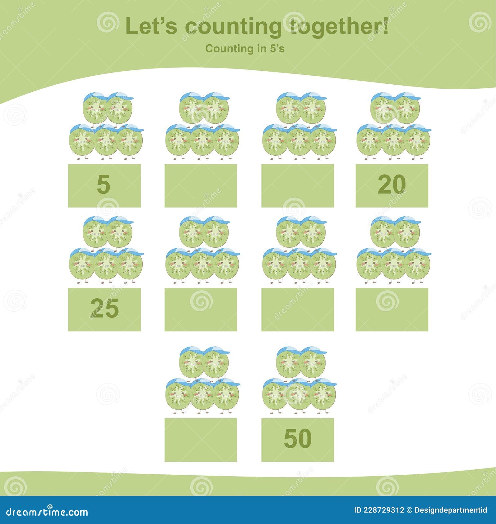 Counting By 5'S Printable Worksheets Pictures