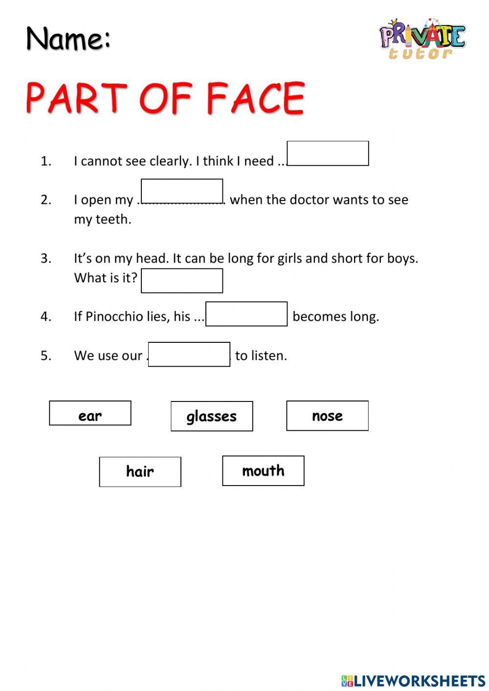 English As A Second Language Printable Worksheets