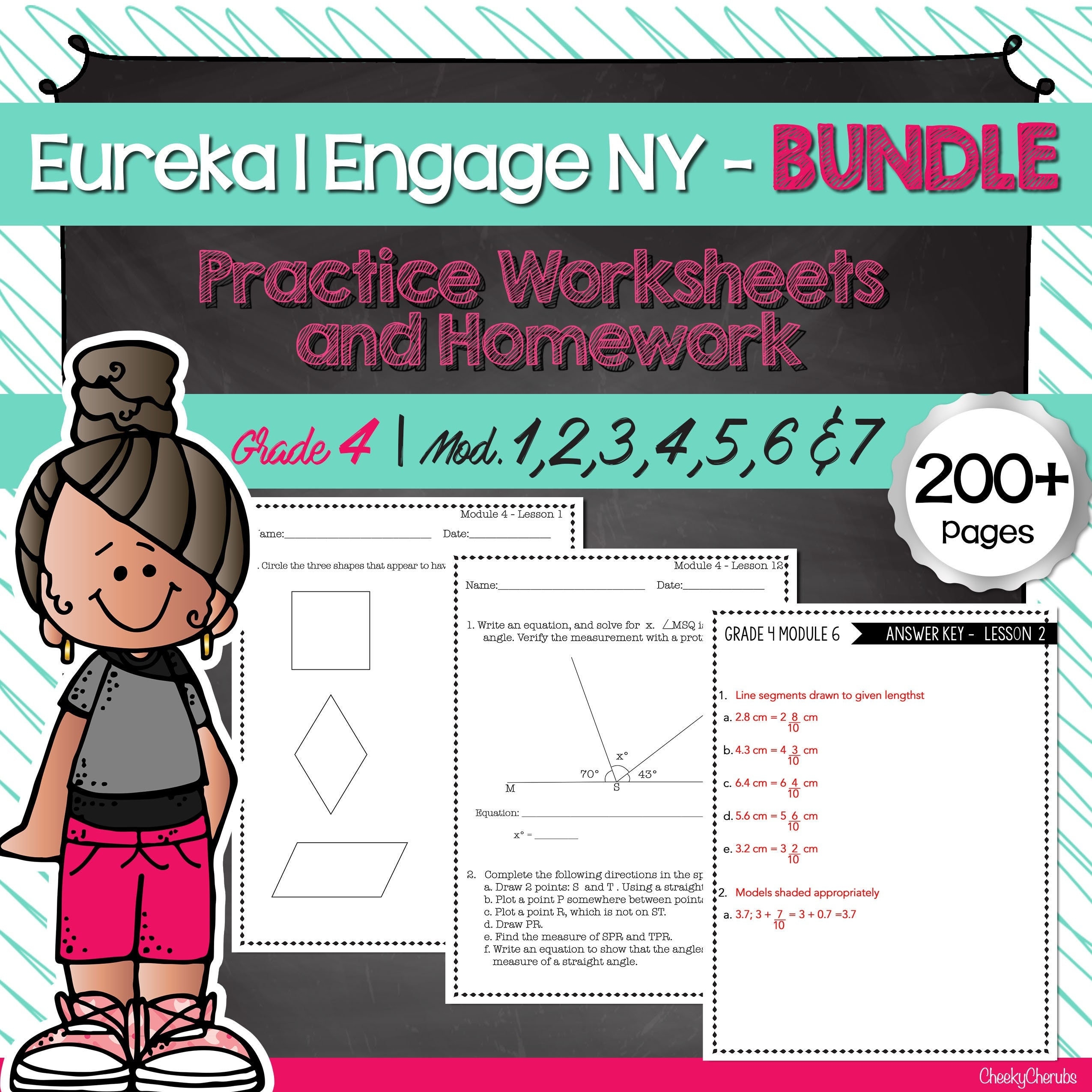 Eureka Math Grade 4 Printable Worksheets