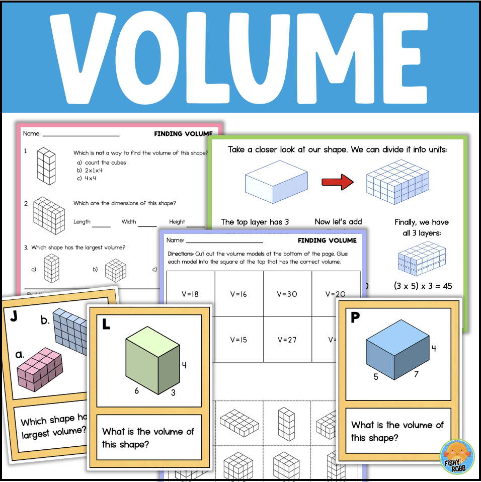 Common Core Printable Worksheets Volume