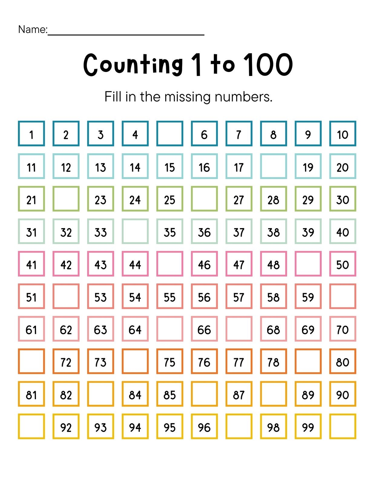 First Grade Level Math Worksheets Printable