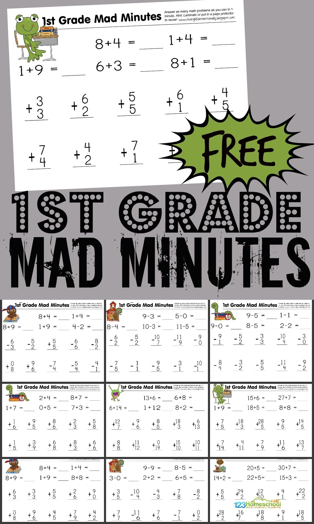 All Grade Math Printable Worksheets