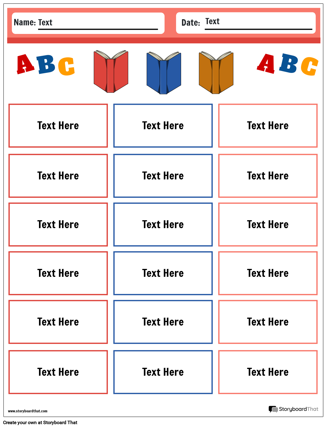Alphabetical Word Order Sorting List Printable Worksheets