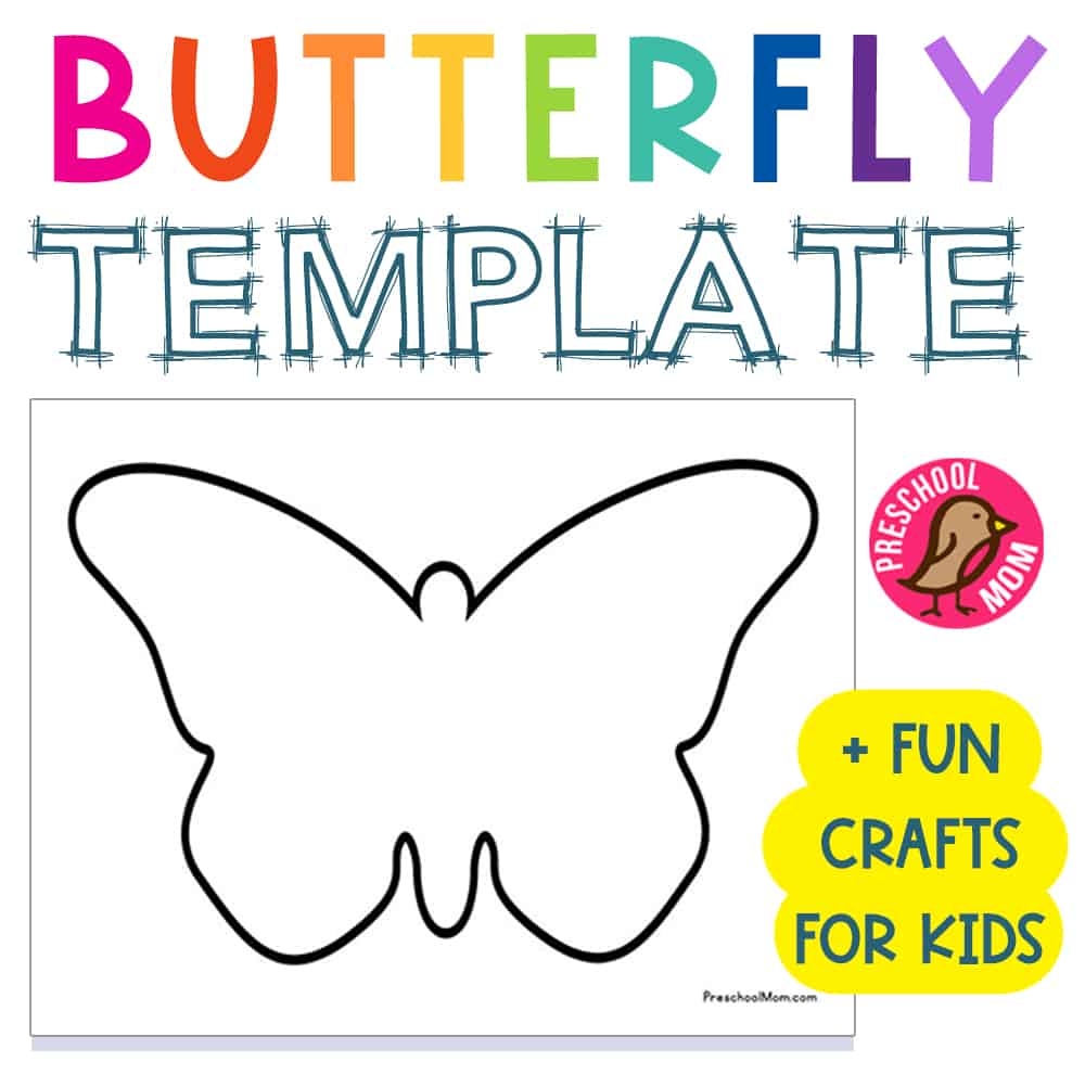 Butterfly Printable Fine Motor Worksheets
