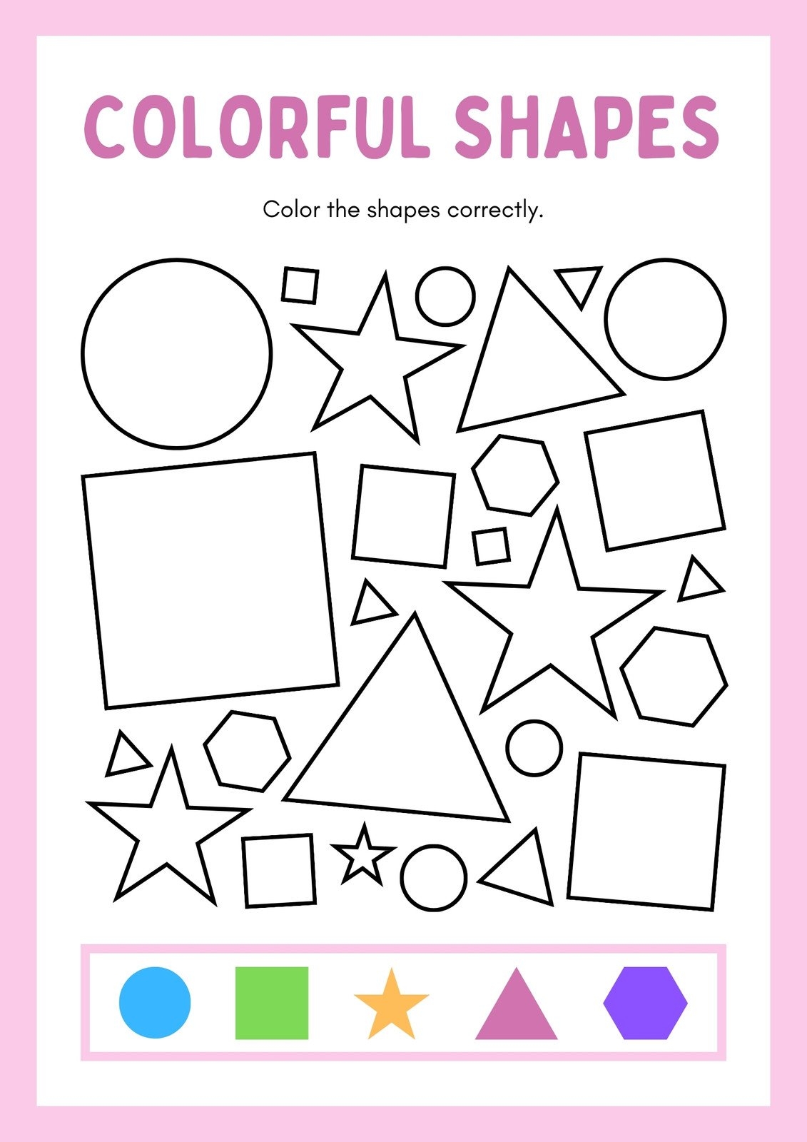 2-3 Year Old Printable Worksheets