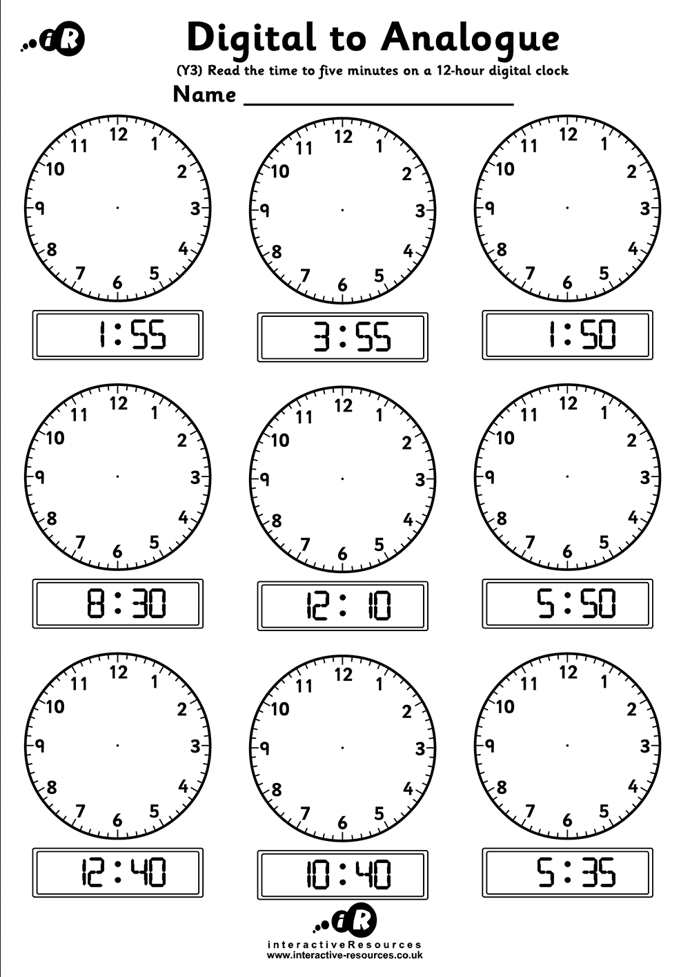 Free Digital Clocks Worksheet Download Free Digital Clocks Worksheet Png Images Free Worksheets On Clipart Library