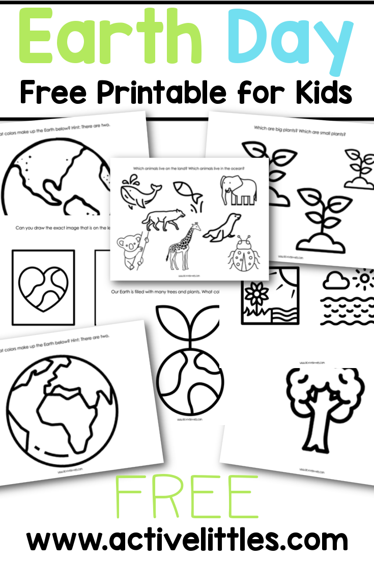 Earth Day Free Printable Worksheets