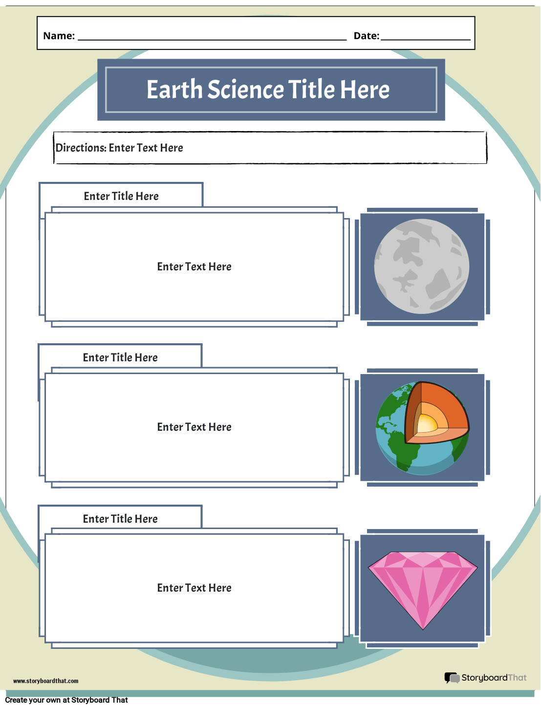 Earth Science Free Printable Worksheets