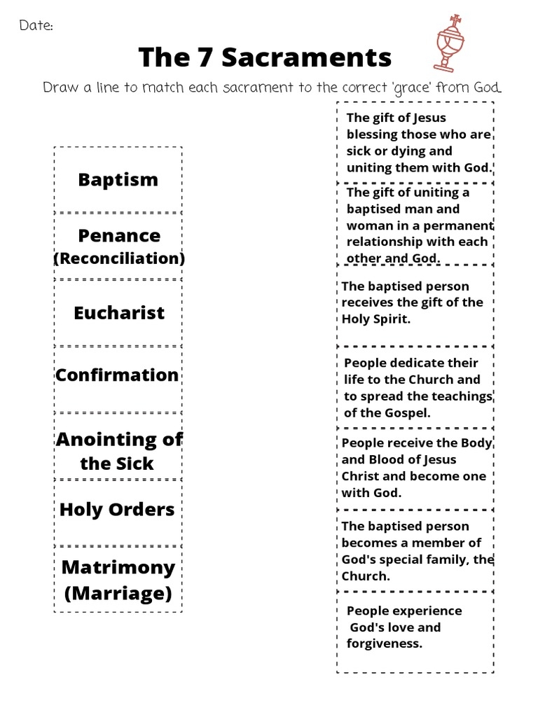 Free Free Sacrament Worksheet Download Free Free Sacrament Worksheet Png Images Free Worksheets On Clipart Library