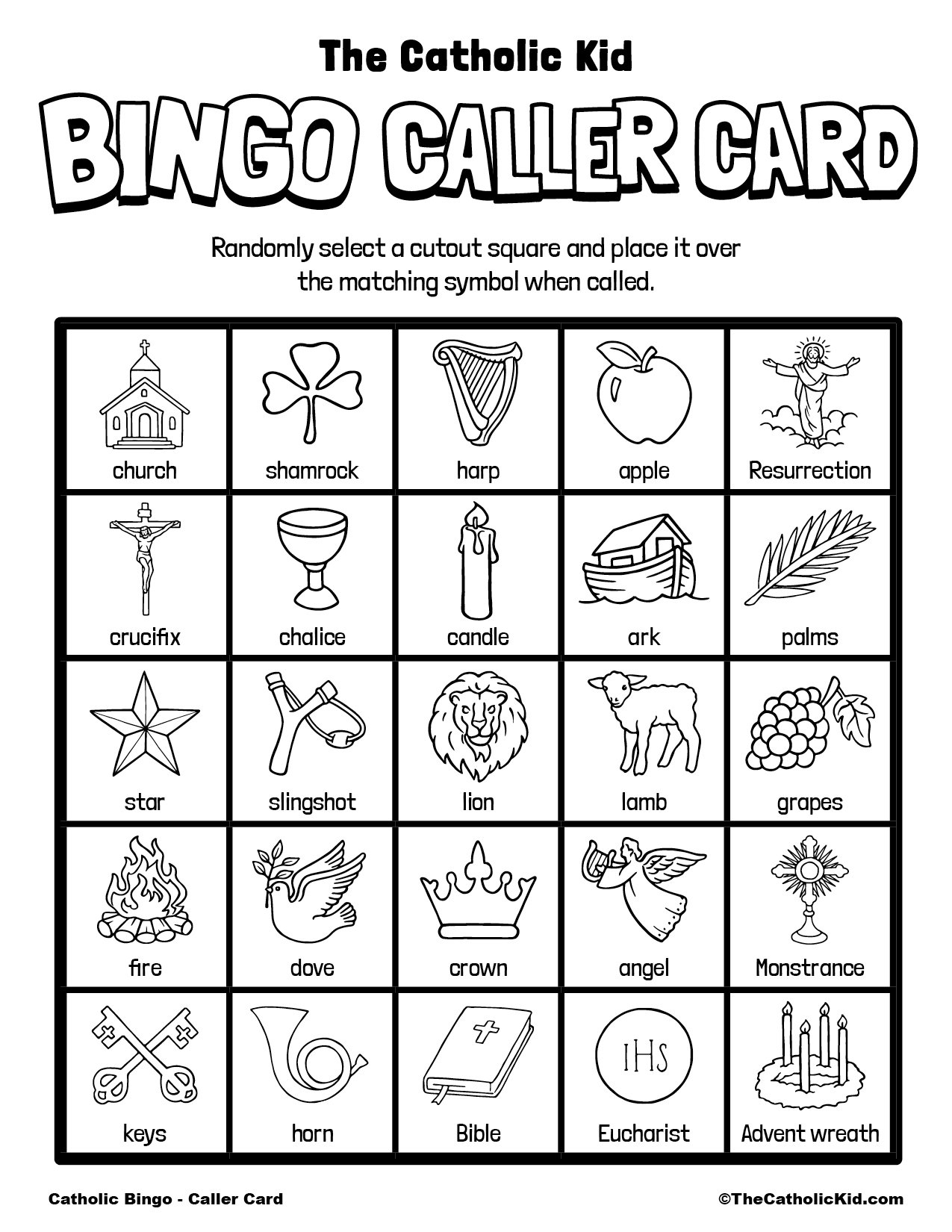 Catholic Middle School Religion Printable Worksheets