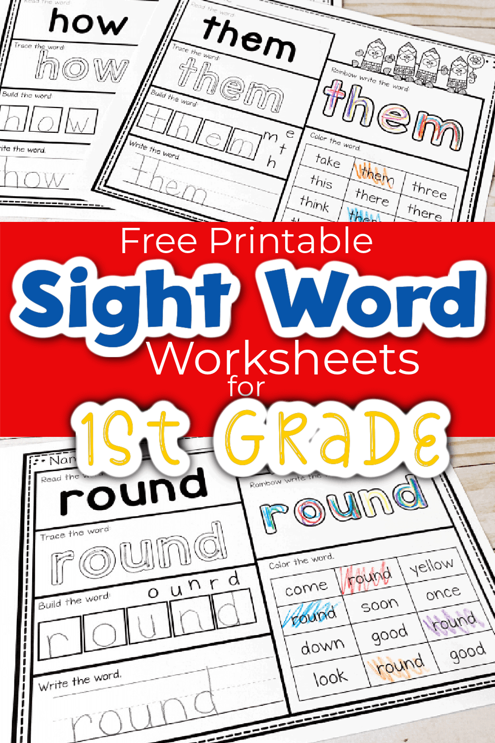 Decoding Worksheets For 1St Grade Free Printable