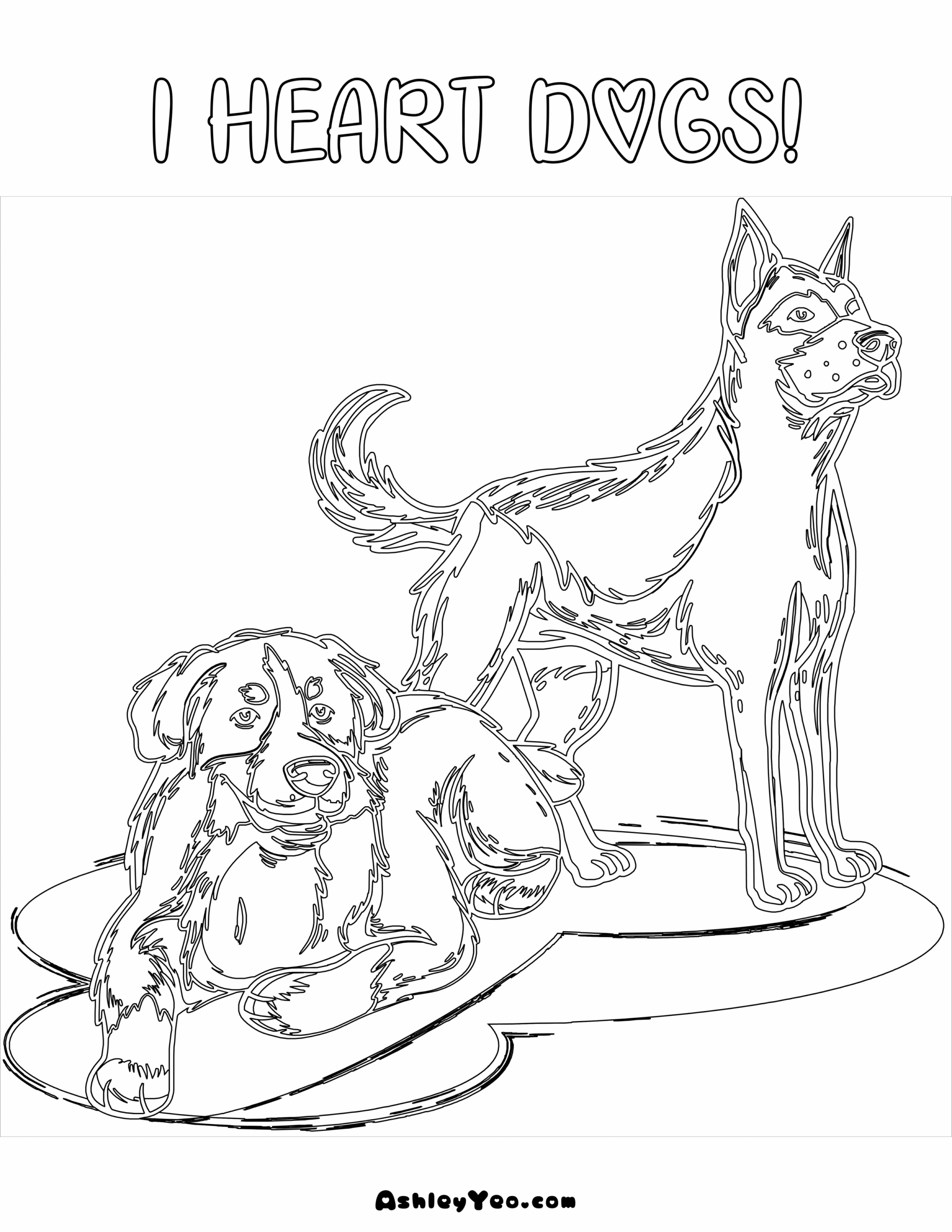 Dog Worksheets Printable For Teenagers