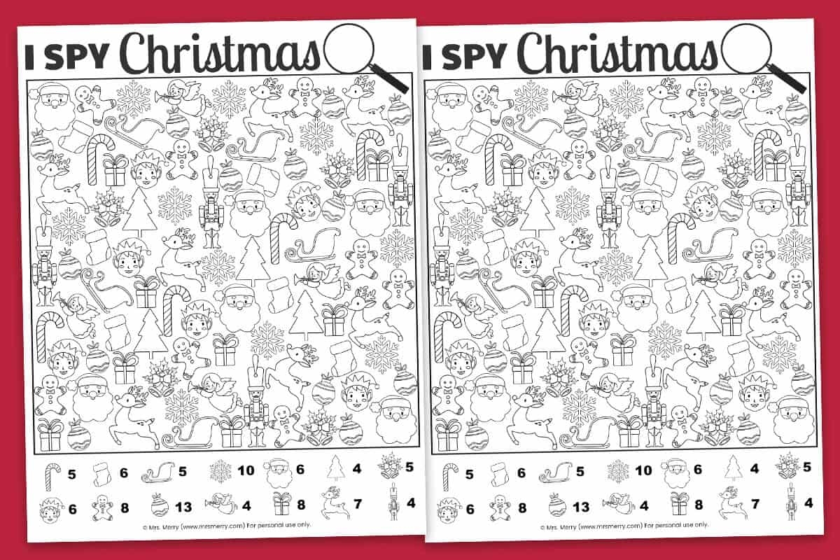 Christmas Worksheets For Middle School Printable Free