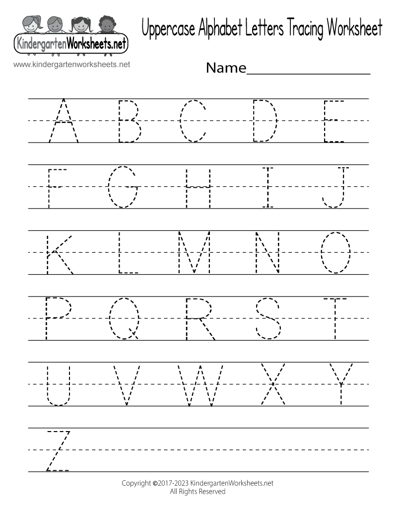 Kindergarten Writing Worksheets Printable