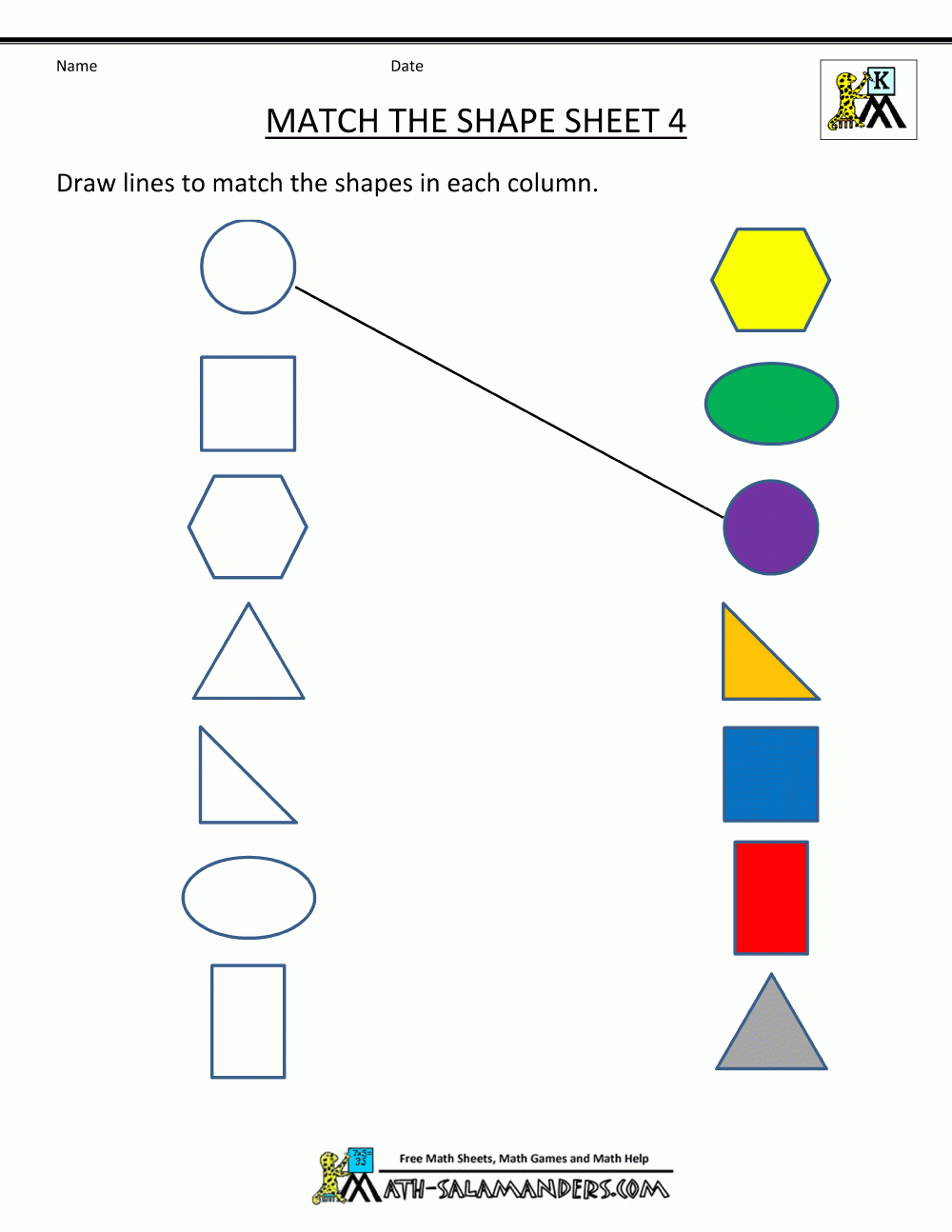 Actual Size Printable Worksheets For Preschoolers