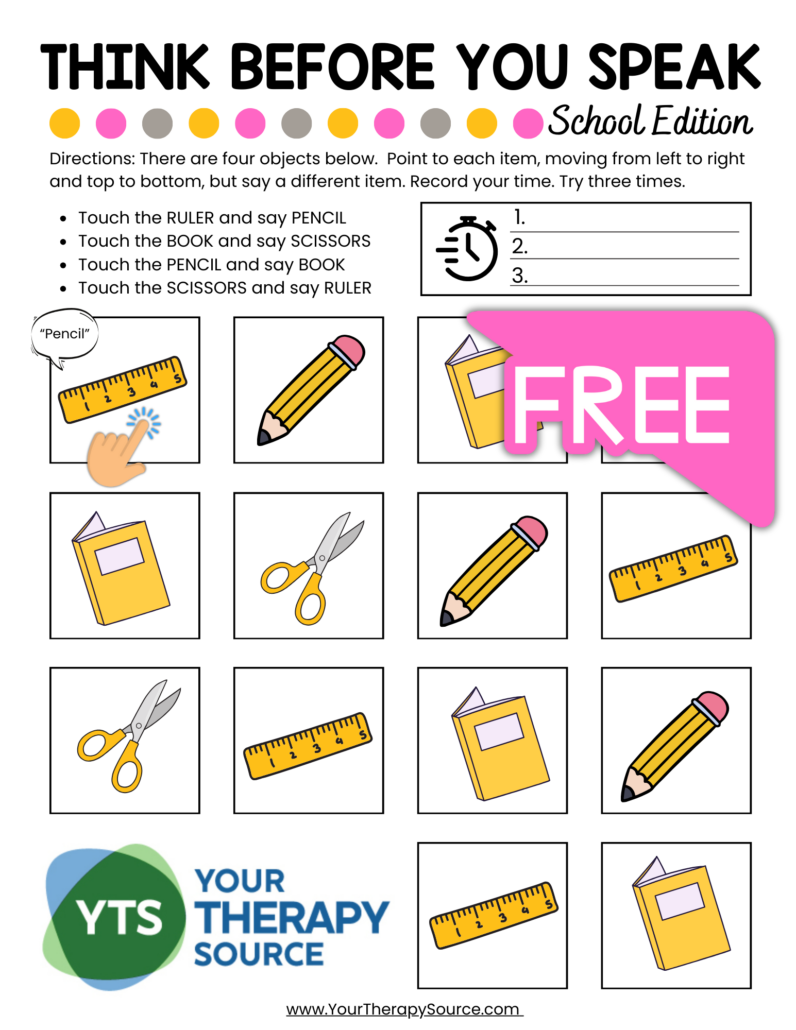 Activities On Impulse Control Printable Worksheets