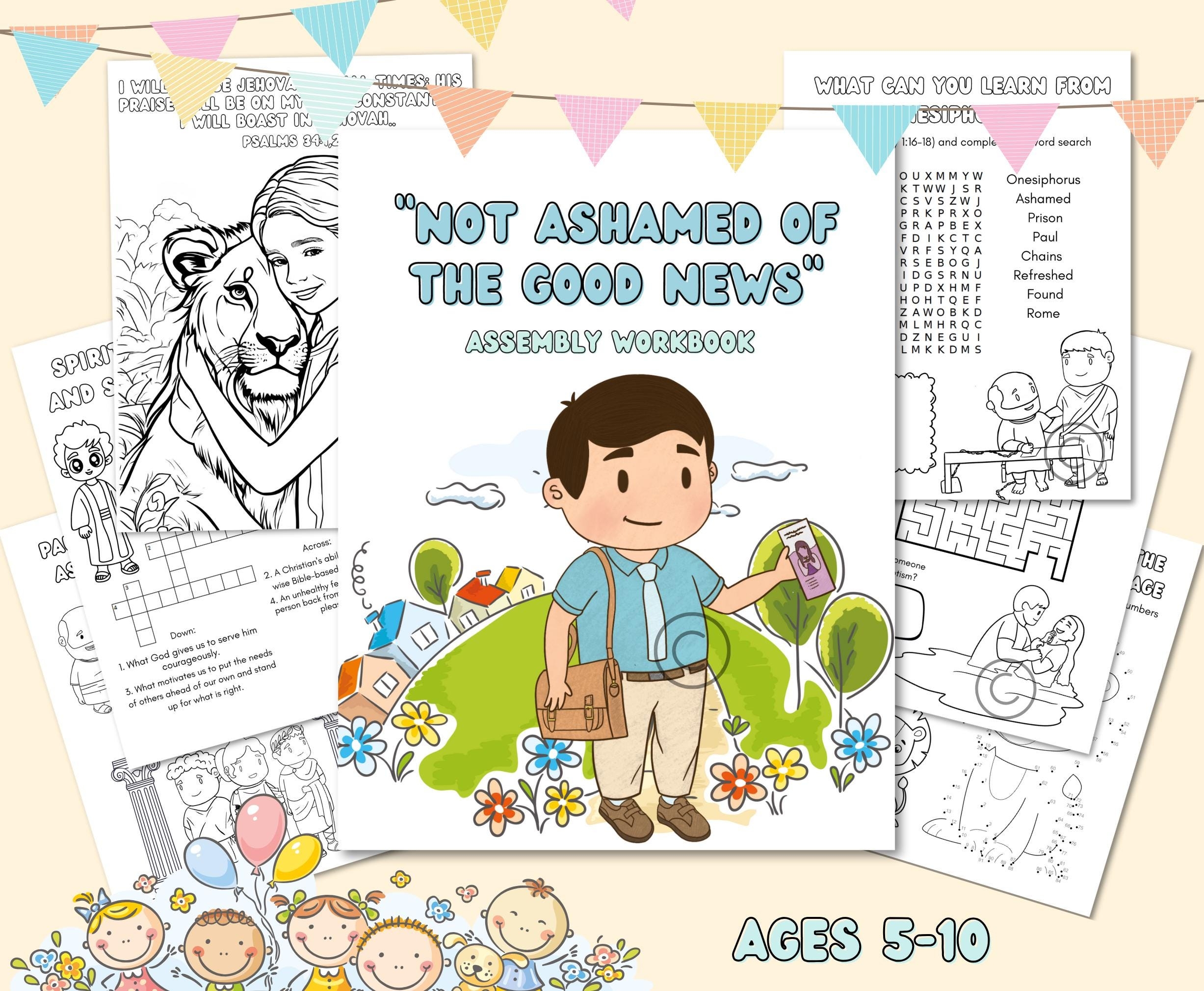 Assembly Of God Worksheets Printable