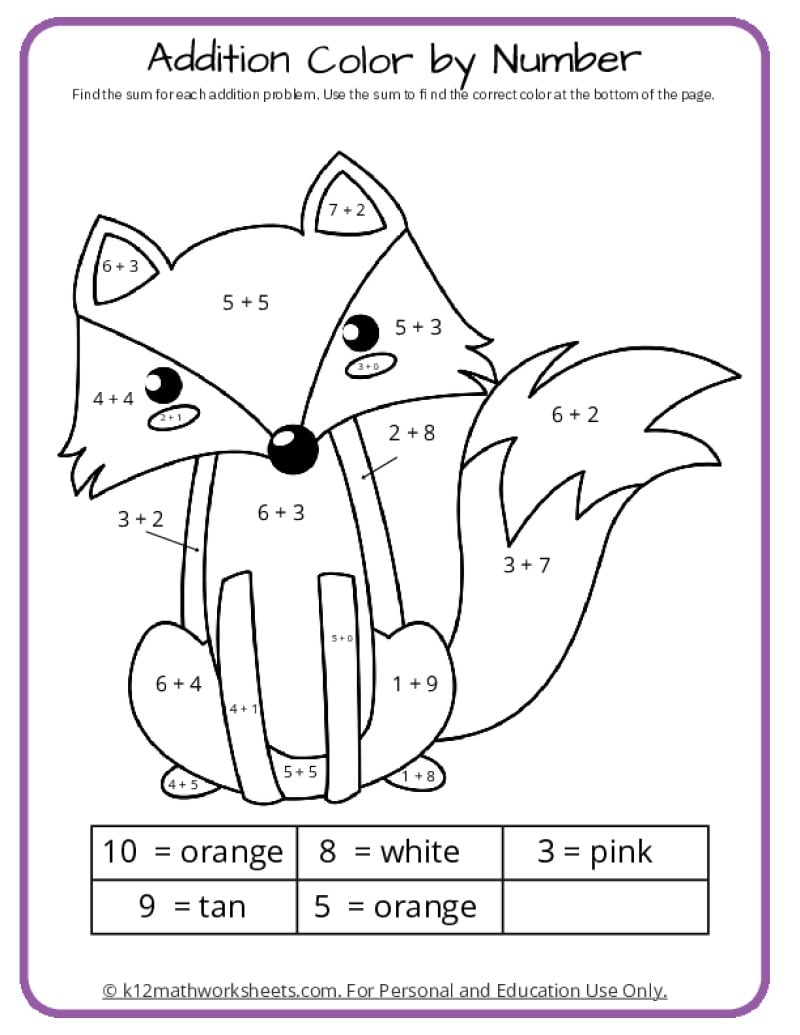 Algebra 2 Coloring Worksheets Printable