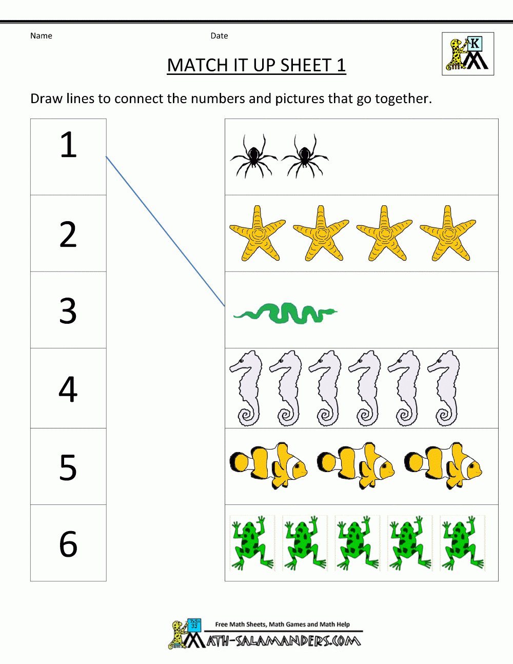 Kindergarten Math Worksheets Printable