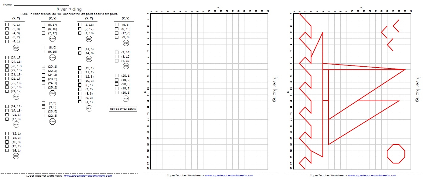 Ordered Pairs And Coordinate Plane Worksheets Worksheets Library