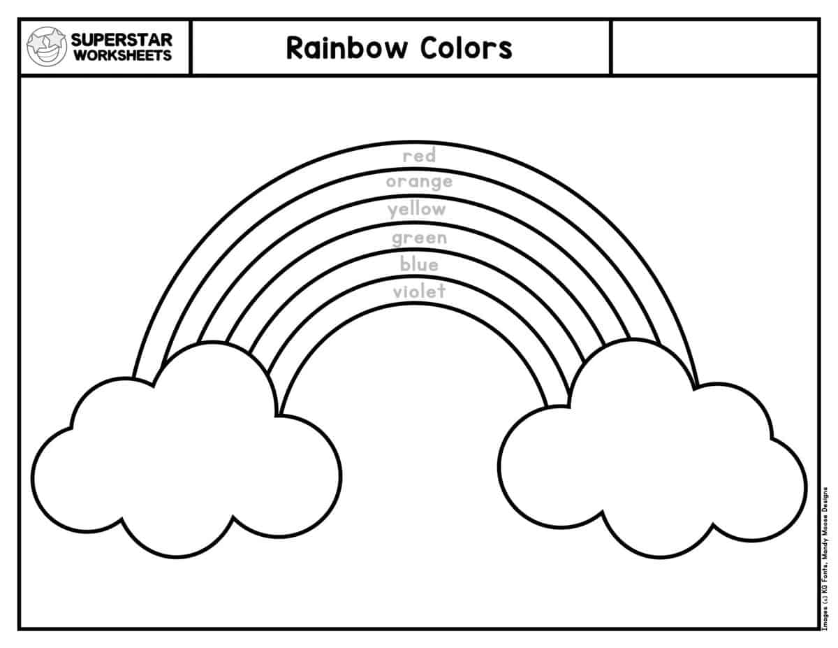 Educational Printable Worksheets For 4 Year Olds
