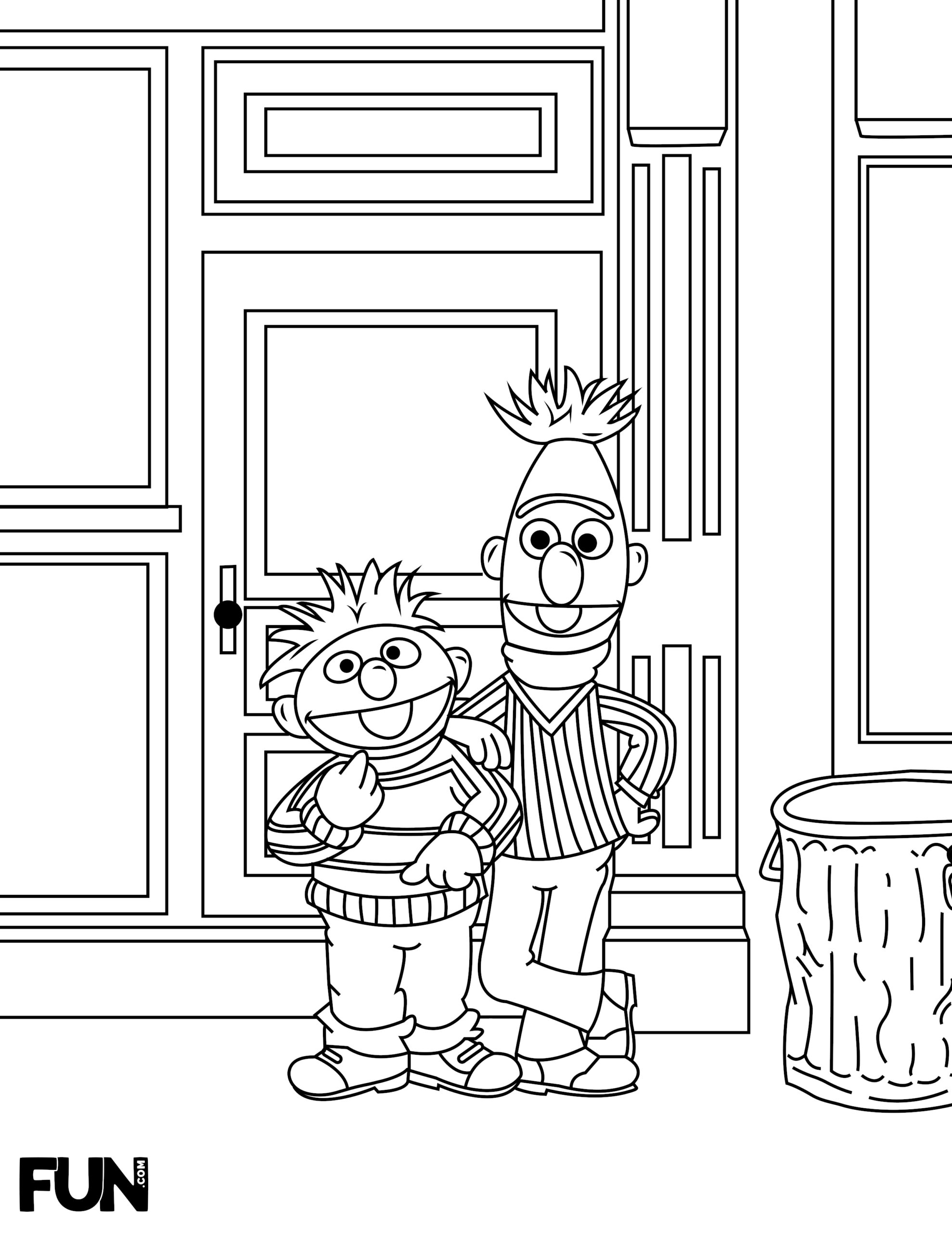 Burt And Ernie Printable Worksheets