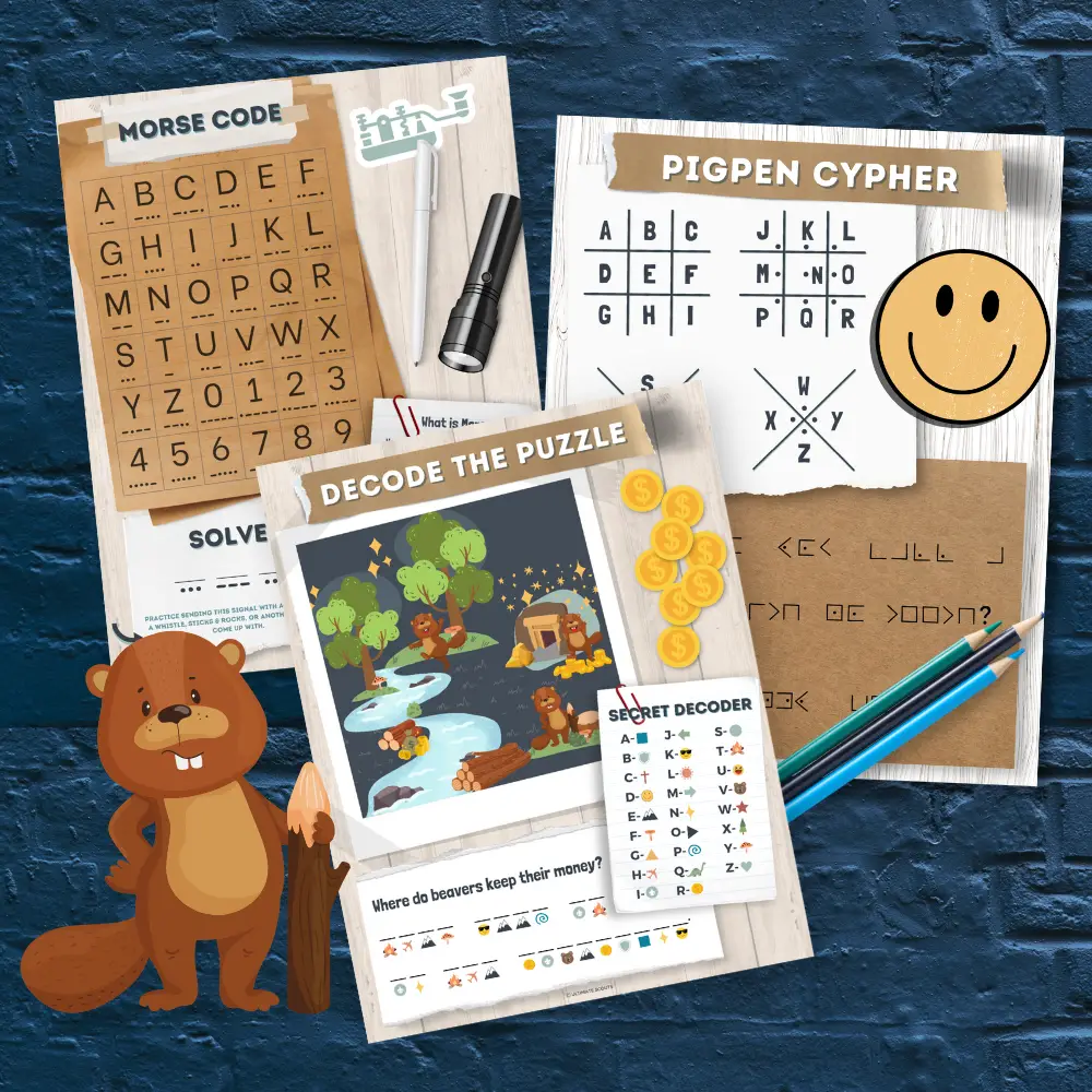 Top Secret Code Activity Bundle Ultimate Scouts